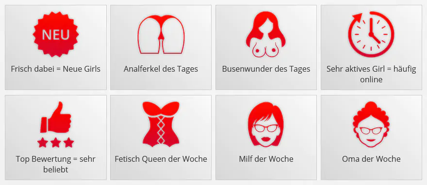 Erotische Auszeichnungen Telefon Camgirls